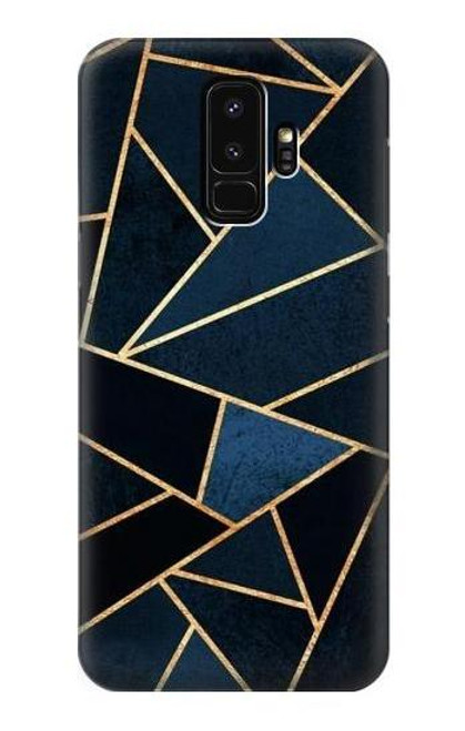 S3479 Navy Blue Graphic Art Funda Carcasa Case para Samsung Galaxy S9 Plus