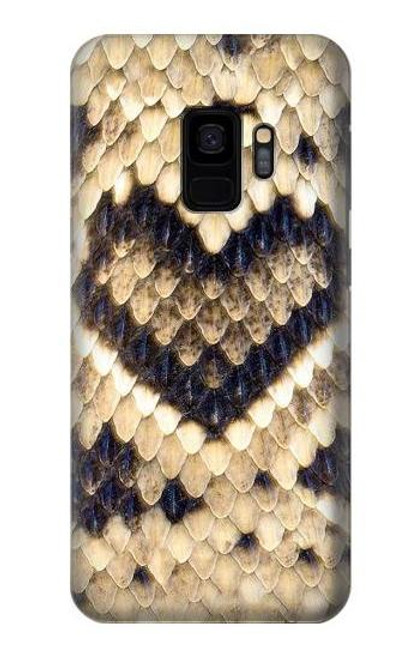 S3417 Diamond Rattle Snake Graphic Print Funda Carcasa Case para Samsung Galaxy S9