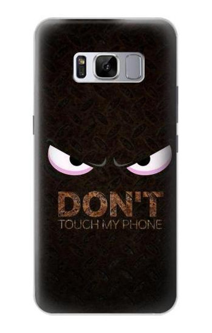 S3412 Do Not Touch My Phone Funda Carcasa Case para Samsung Galaxy S8 Plus