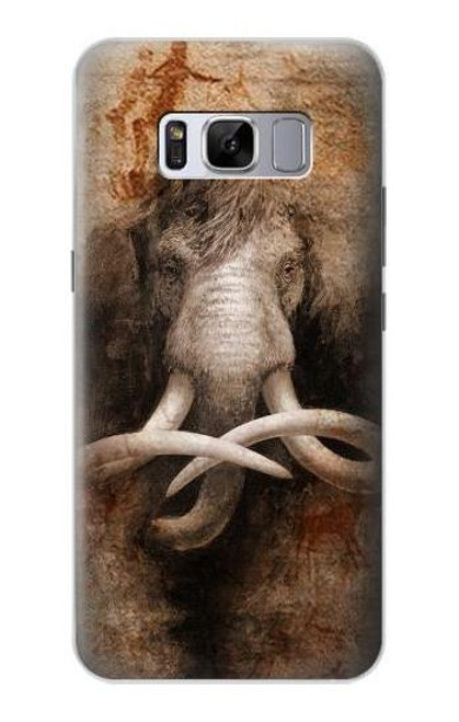 S3427 Mammoth Ancient Cave Art Funda Carcasa Case para Samsung Galaxy S8