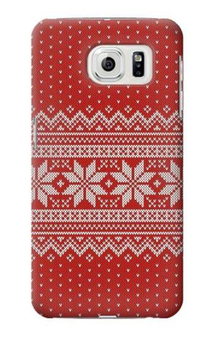 S3384 Winter Seamless Knitting Pattern Funda Carcasa Case para Samsung Galaxy S7 Edge