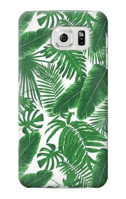 S3457 Paper Palm Monstera Funda Carcasa Case para Samsung Galaxy S7 Edge