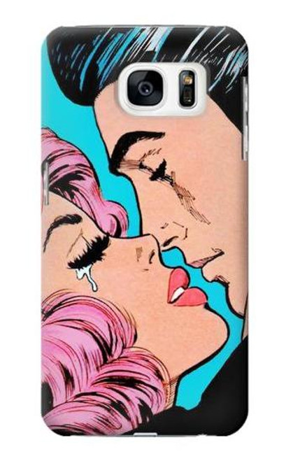 S3469 Pop Art Funda Carcasa Case para Samsung Galaxy S7