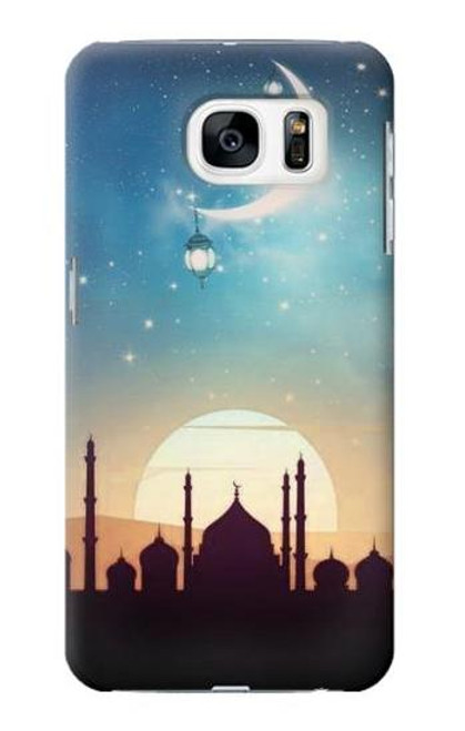 S3502 Islamic Sunset Funda Carcasa Case para Samsung Galaxy S7