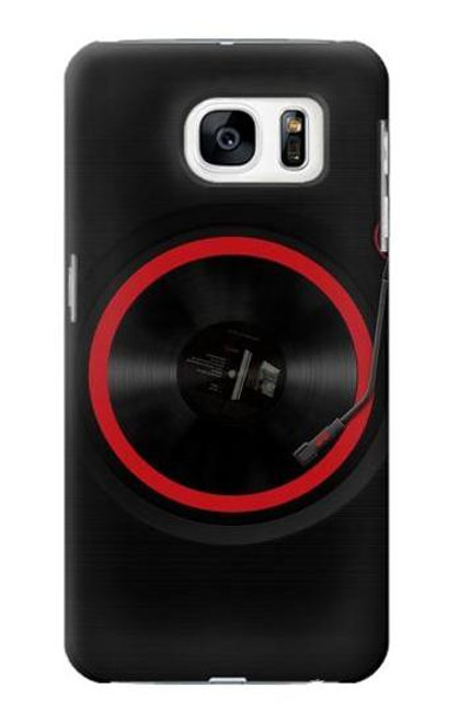 S3531 Spinning Record Player Funda Carcasa Case para Samsung Galaxy S7