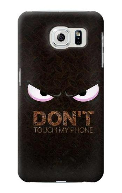S3412 Do Not Touch My Phone Funda Carcasa Case para Samsung Galaxy S6
