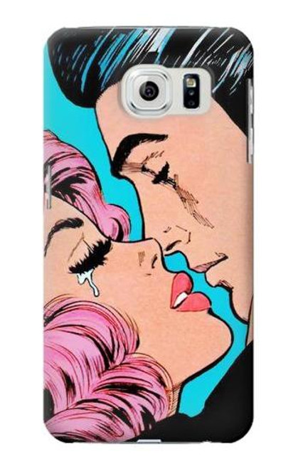 S3469 Pop Art Funda Carcasa Case para Samsung Galaxy S6