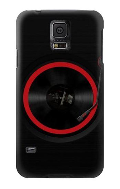 S3531 Spinning Record Player Funda Carcasa Case para Samsung Galaxy S5