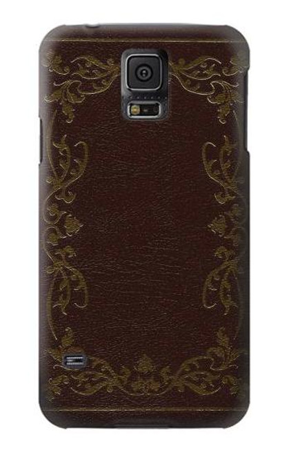 S3553 Vintage Book Cover Funda Carcasa Case para Samsung Galaxy S5