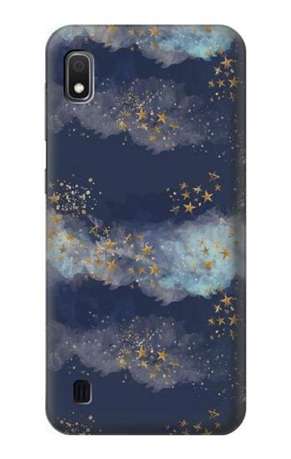 S3364 Gold Star Sky Funda Carcasa Case para Samsung Galaxy A10