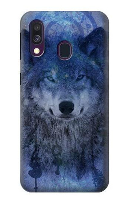 S3410 Wolf Dream Catcher Funda Carcasa Case para Samsung Galaxy A40