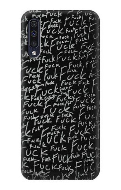 S3478 Funny Words Blackboard Funda Carcasa Case para Samsung Galaxy A70