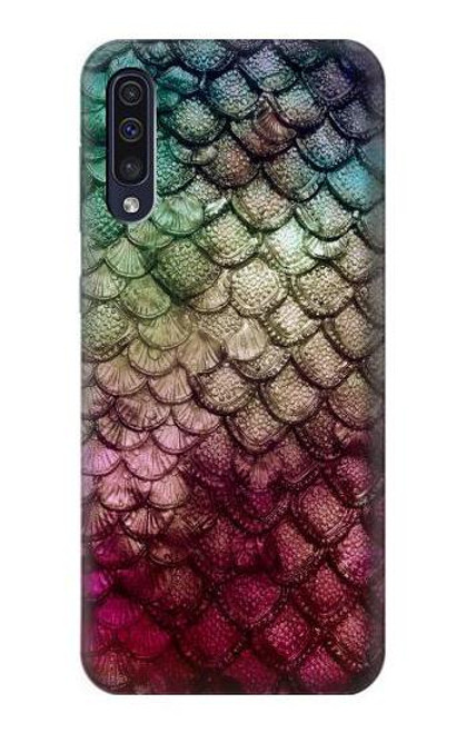 S3539 Mermaid Fish Scale Funda Carcasa Case para Samsung Galaxy A70