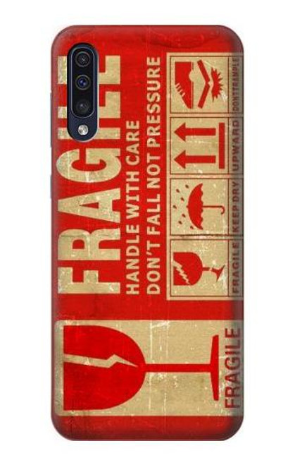 S3552 Vintage Fragile Label Art Funda Carcasa Case para Samsung Galaxy A70