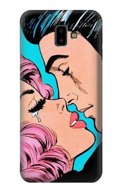 S3469 Pop Art Funda Carcasa Case para Samsung Galaxy J6+ (2018), J6 Plus (2018)