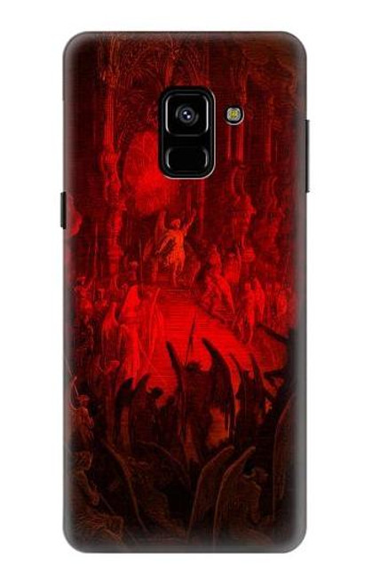 S3583 Paradise Lost Satan Funda Carcasa Case para Samsung Galaxy A8 (2018)