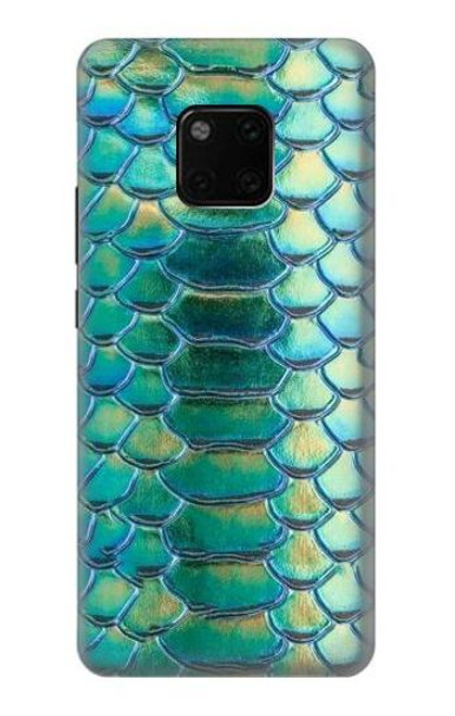 S3414 Green Snake Scale Graphic Print Funda Carcasa Case para Huawei Mate 20 Pro