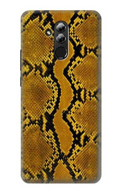 S3365 Yellow Python Skin Graphic Print Funda Carcasa Case para Huawei Mate 20 lite