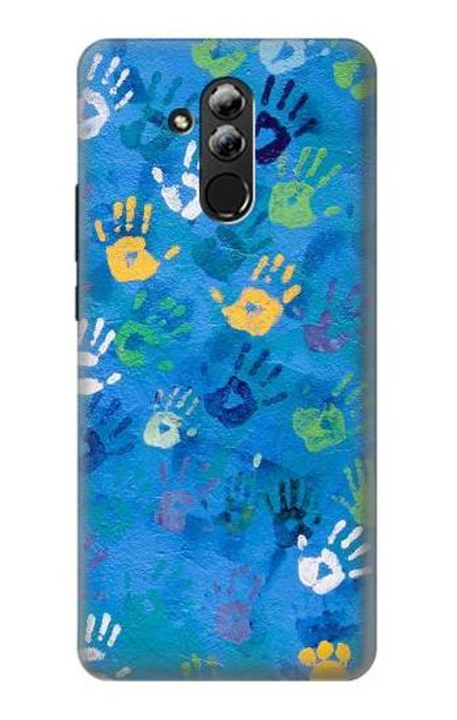 S3403 Hand Print Funda Carcasa Case para Huawei Mate 20 lite