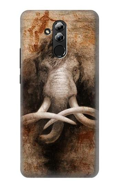 S3427 Mammoth Ancient Cave Art Funda Carcasa Case para Huawei Mate 20 lite