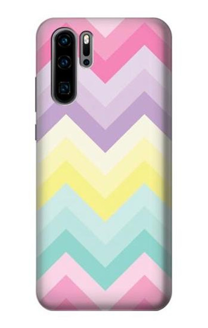 S3514 Rainbow Zigzag Funda Carcasa Case para Huawei P30 Pro