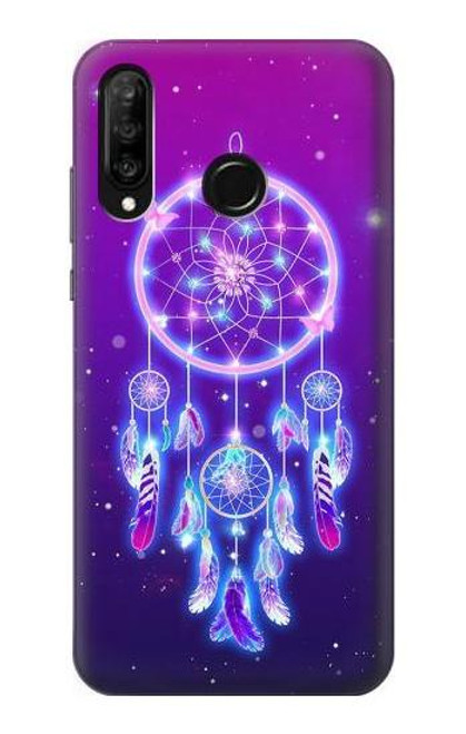 S3484 Cute Galaxy Dream Catcher Funda Carcasa Case para Huawei P30 lite