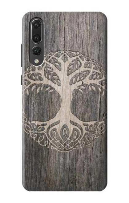 S3591 Viking Tree of Life Symbol Funda Carcasa Case para Huawei P20 Pro