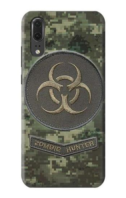 S3468 Biohazard Zombie Hunter Graphic Funda Carcasa Case para Huawei P20