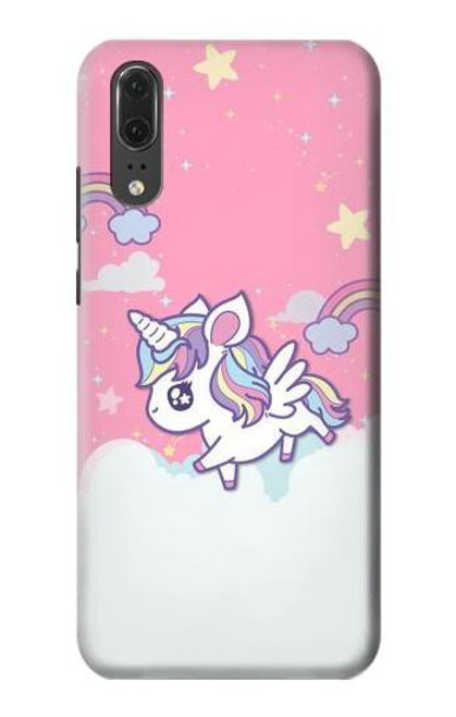 S3518 Unicorn Cartoon Funda Carcasa Case para Huawei P20
