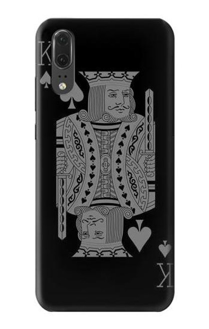 S3520 Black King Spade Funda Carcasa Case para Huawei P20