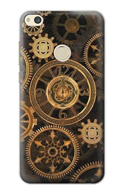 S3442 Clock Gear Funda Carcasa Case para Huawei P8 Lite (2017)