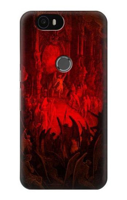 S3583 Paradise Lost Satan Funda Carcasa Case para Huawei Nexus 6P