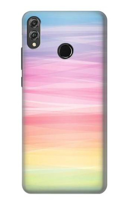 S3507 Colorful Rainbow Pastel Funda Carcasa Case para Huawei Honor 8X