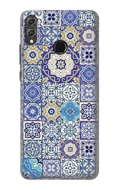 S3537 Moroccan Mosaic Pattern Funda Carcasa Case para Huawei Honor 8X