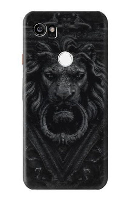 S3619 Dark Gothic Lion Funda Carcasa Case para Google Pixel 2 XL