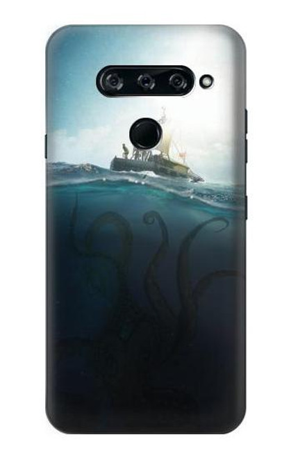 S3540 Giant Octopus Funda Carcasa Case para LG V40, LG V40 ThinQ