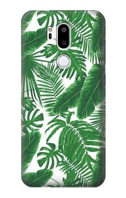 S3457 Paper Palm Monstera Funda Carcasa Case para LG G7 ThinQ