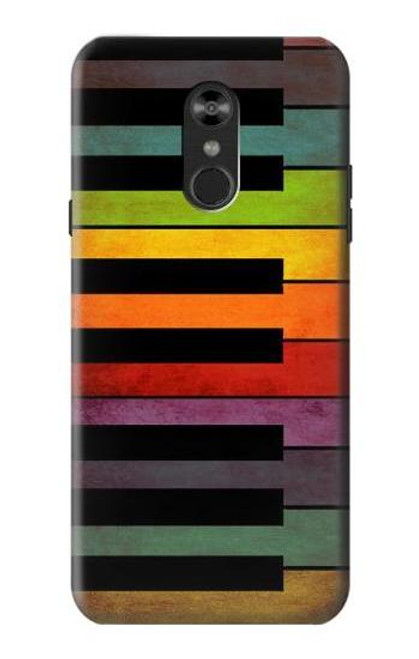 S3451 Colorful Piano Funda Carcasa Case para LG Q Stylo 4, LG Q Stylus