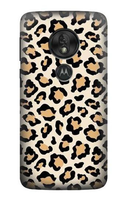 S3374 Fashionable Leopard Seamless Pattern Funda Carcasa Case para Motorola Moto G7 Play