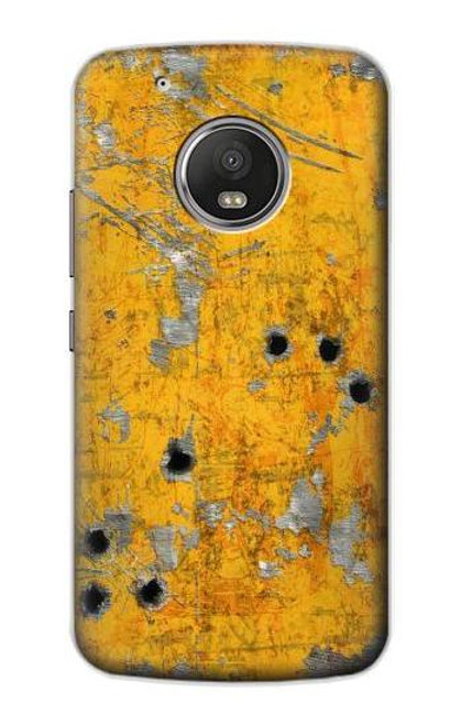 S3528 Bullet Rusting Yellow Metal Funda Carcasa Case para Motorola Moto G5 Plus