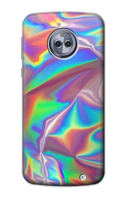 S3597 Holographic Photo Printed Funda Carcasa Case para Motorola Moto X4