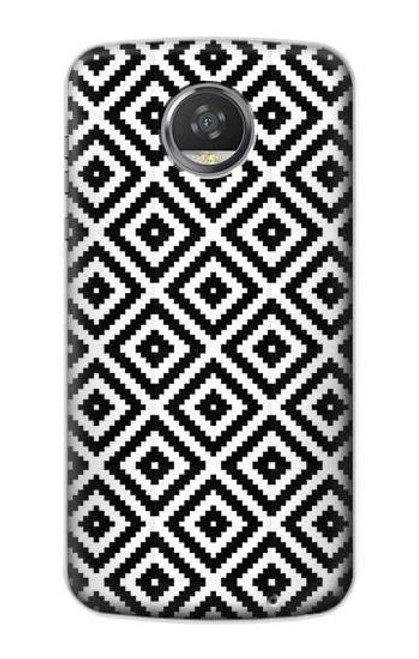 S3424 Ruta Pattern Funda Carcasa Case para Motorola Moto Z2 Play, Z2 Force