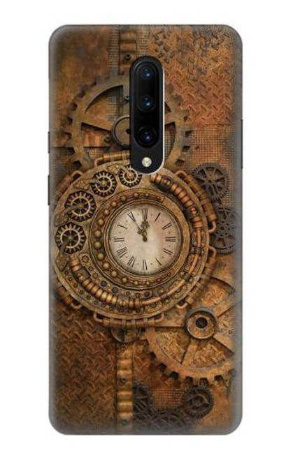 S3401 Clock Gear Streampunk Funda Carcasa Case para OnePlus 7 Pro