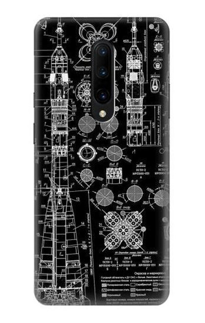 S3436 Apollo Blue Print Funda Carcasa Case para OnePlus 7 Pro