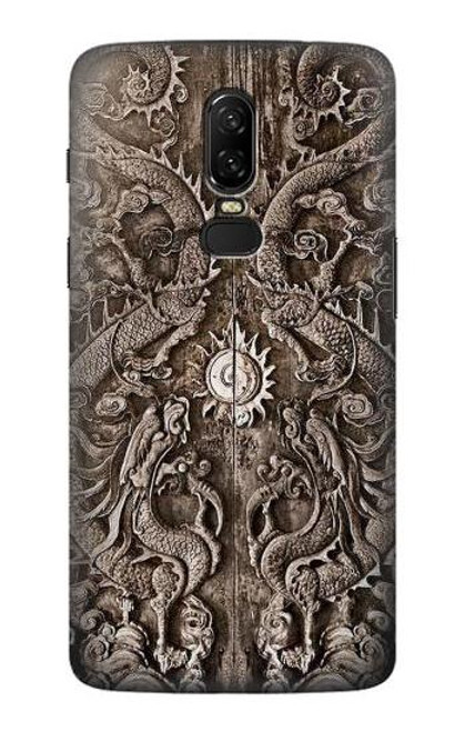 S3395 Dragon Door Funda Carcasa Case para OnePlus 6