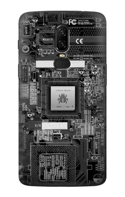 S3434 Bug Circuit Board Graphic Funda Carcasa Case para OnePlus 6