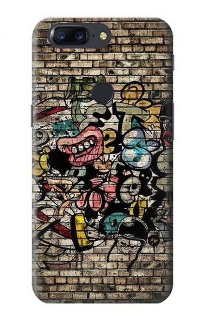 S3394 Graffiti Wall Funda Carcasa Case para OnePlus 5T