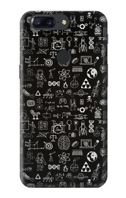 S3426 Blackboard Science Funda Carcasa Case para OnePlus 5T