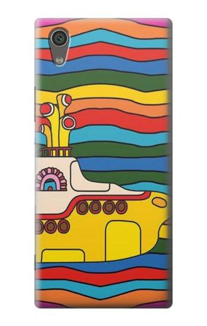 S3599 Hippie Submarine Funda Carcasa Case para Sony Xperia XA1