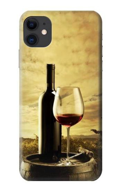 S2042 A Grape Vineyard Grapes Bottle Red Wine Funda Carcasa Case para iPhone 11